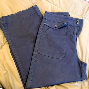 Super cute wide bottom j crew pants